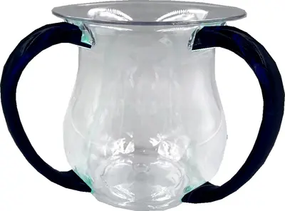 נטלה אקריליק שקופה עם ידיות - דגם "טוהר"