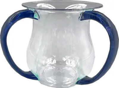 נטלה אקריליק שקופה עם ידיות - דגם "טוהר"